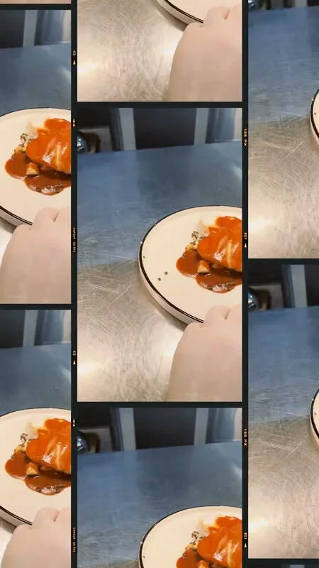 Finishing a plated dish